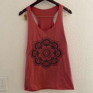 Tank top like new, Mandala print, cotton